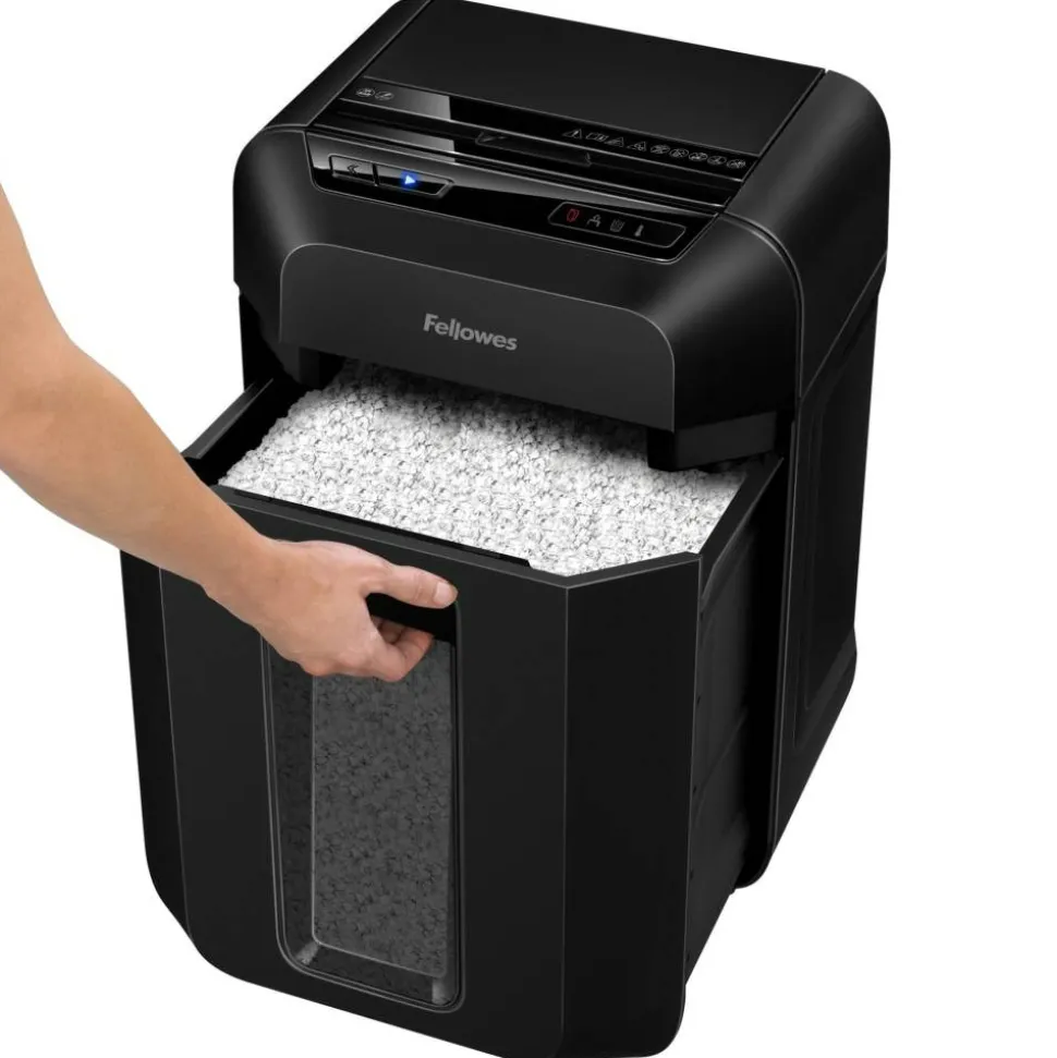 Fellowes AutoMax 100MA Micro-Cut Shredder, 100 Auto/ 10 Manual Sheet Capacity
