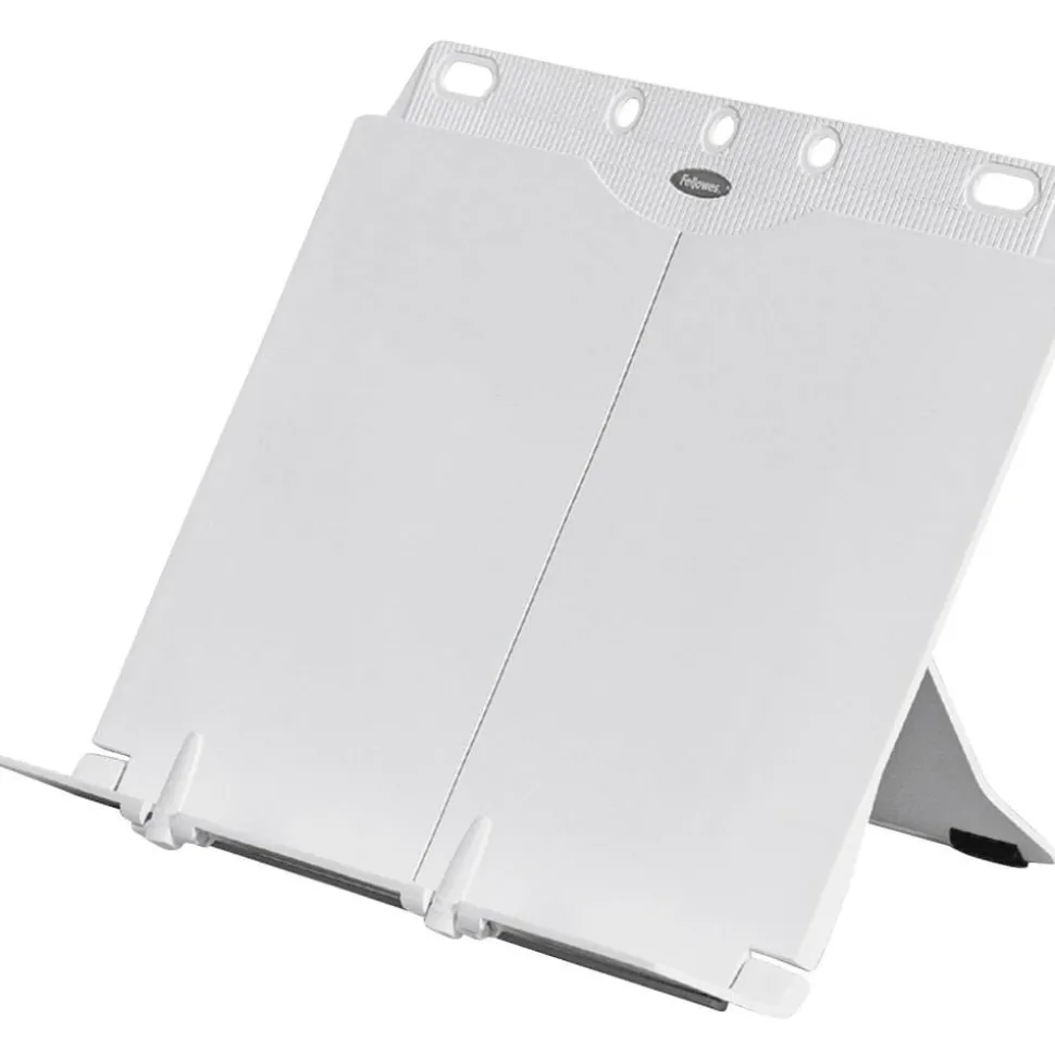 Fellowes BookLift Copyholder, Holds Up to 350 Legal Size Sheets, Plastic, Platinum