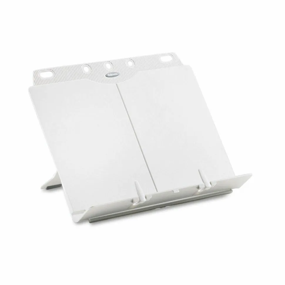 Fellowes BookLift Copyholder, Holds Up to 350 Legal Size Sheets, Plastic, Platinum