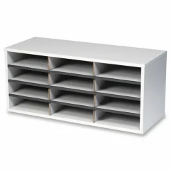 Fellowes 12-Compartment Desktop Organizer, 12 15/16