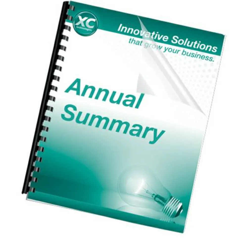 Fellowes Crystals Letter Report Cover