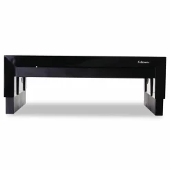 Fellowes Designer Suites Height-Adjustable Monitor Riser With Storage Tray, 4.38