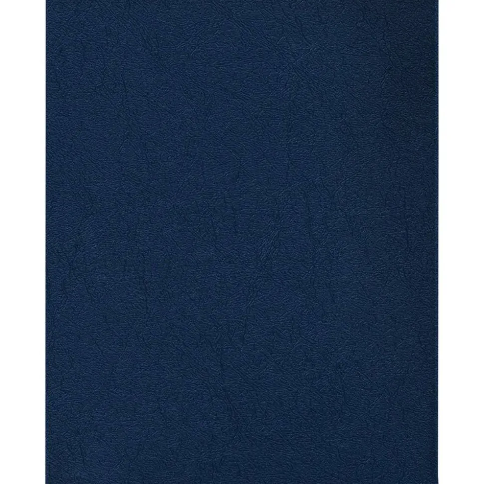 Fellowes Executive Presentation Covers, 8 3/4" x 11 1/4", Navy, Pack Of 50