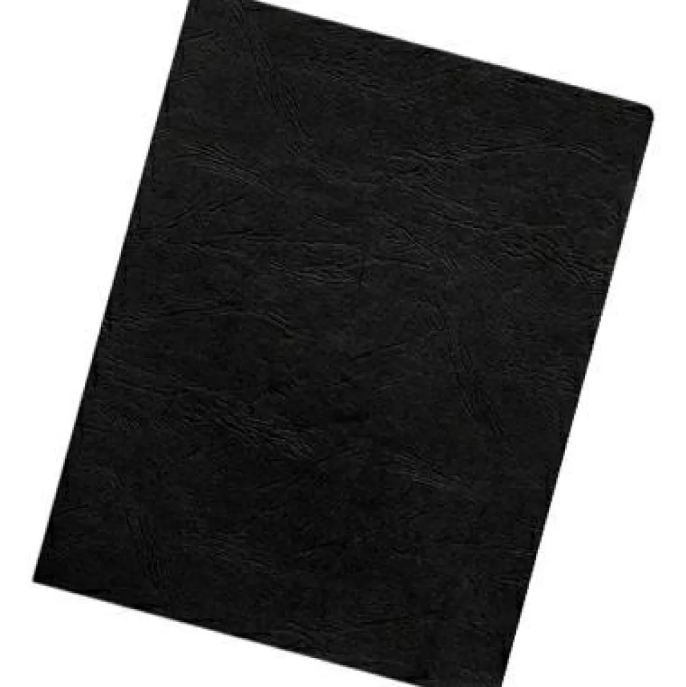 Fellowes ExecutivePresentation Covers, 11.3" x 8.8" x 0.1", Black, Pack Of 50