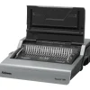 Fellowes Galaxy-E 500 Electric Comb Binding Machine With Starter Kit, Silver/Black
