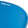 Fellowes Gel Crystals Mouse Pad With Wrist Rest, 1"H x 7.94"W x 9.25"D, Blue