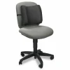 Fellowes High-Profile Backrest, 12"H x 13"W x 4"D, Black