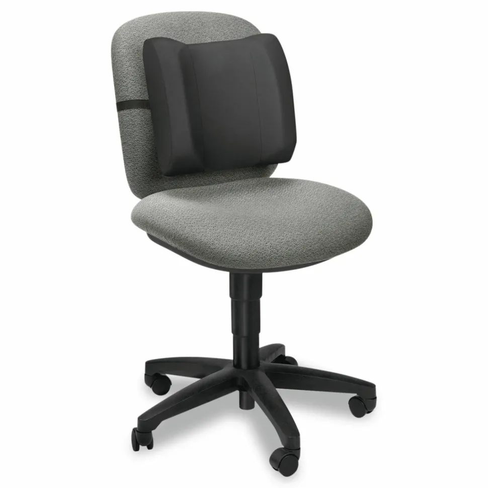 Fellowes High-Profile Backrest, 12"H x 13"W x 4"D, Black