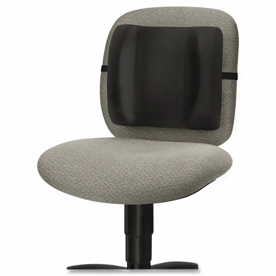 Fellowes High-Profile Backrest, 12"H x 13"W x 4"D, Black