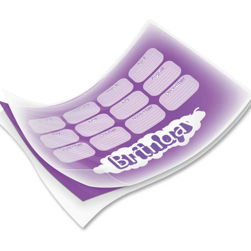 Fellowes ImageLast Thermal Laminating Pouches, UV Protection, 9" x 11 1/2", 3 Mil, Glossy, Pack Of 50