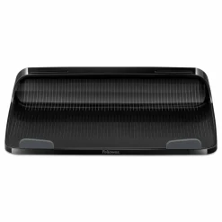 Fellowes I-Spire Series Laptop Lift, 4 1/4"H x 13 1/4"W x 9 3/8"D, Black