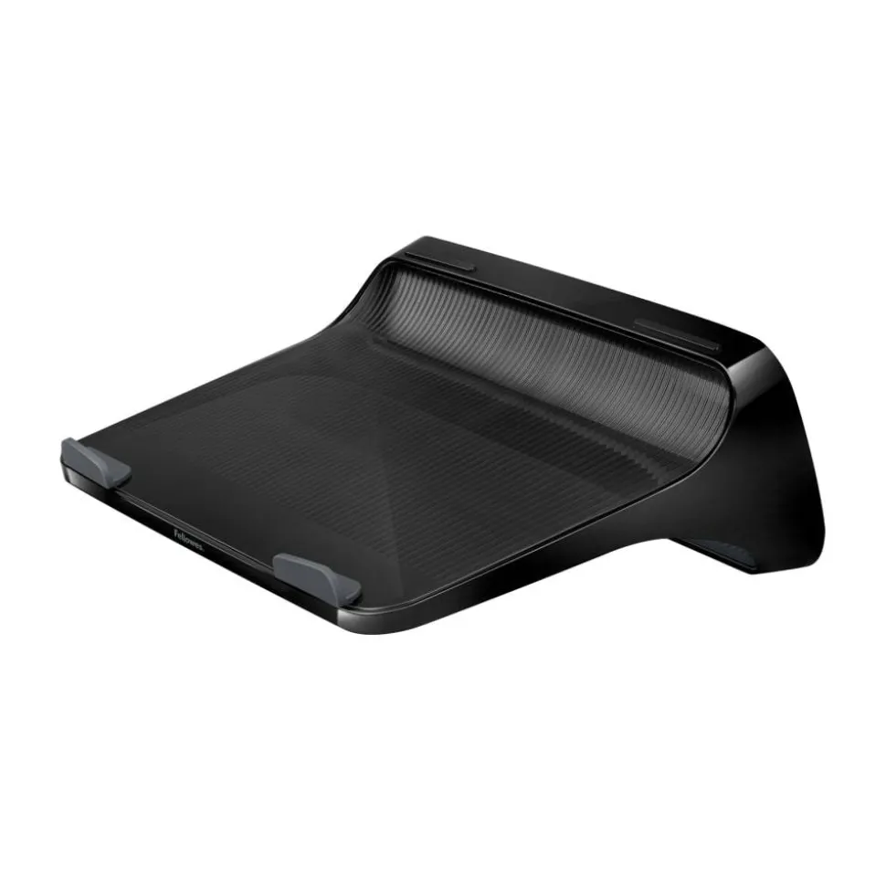 Fellowes I-Spire Series Laptop Lift, 4 1/4"H x 13 1/4"W x 9 3/8"D, Black