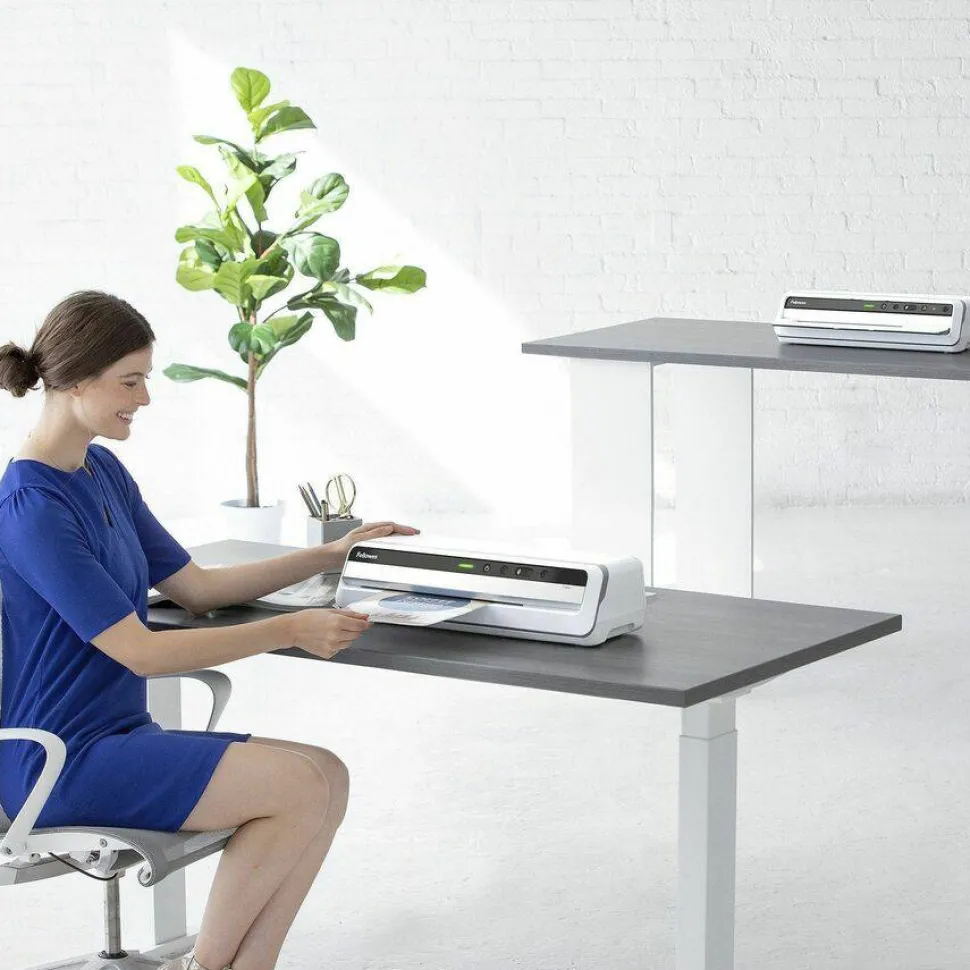Fellowes Jupiter 125 Laminator, 6 Rollers, 12.5 Max Document Width, 10 mil Max Document Thickness