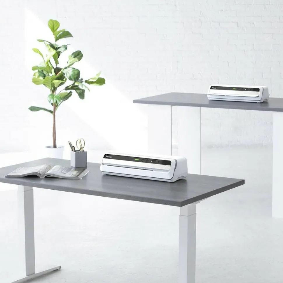 Fellowes Jupiter 125 Laminator, 6 Rollers, 12.5 Max Document Width, 10 mil Max Document Thickness
