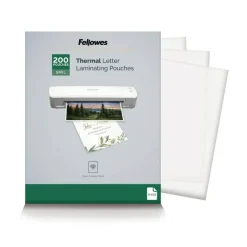 Fellowes Laminating Pouches, Letter, 5 mil, 11 1/2