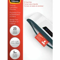 Fellowes Laminating Pouches, 5 mil., 3.88