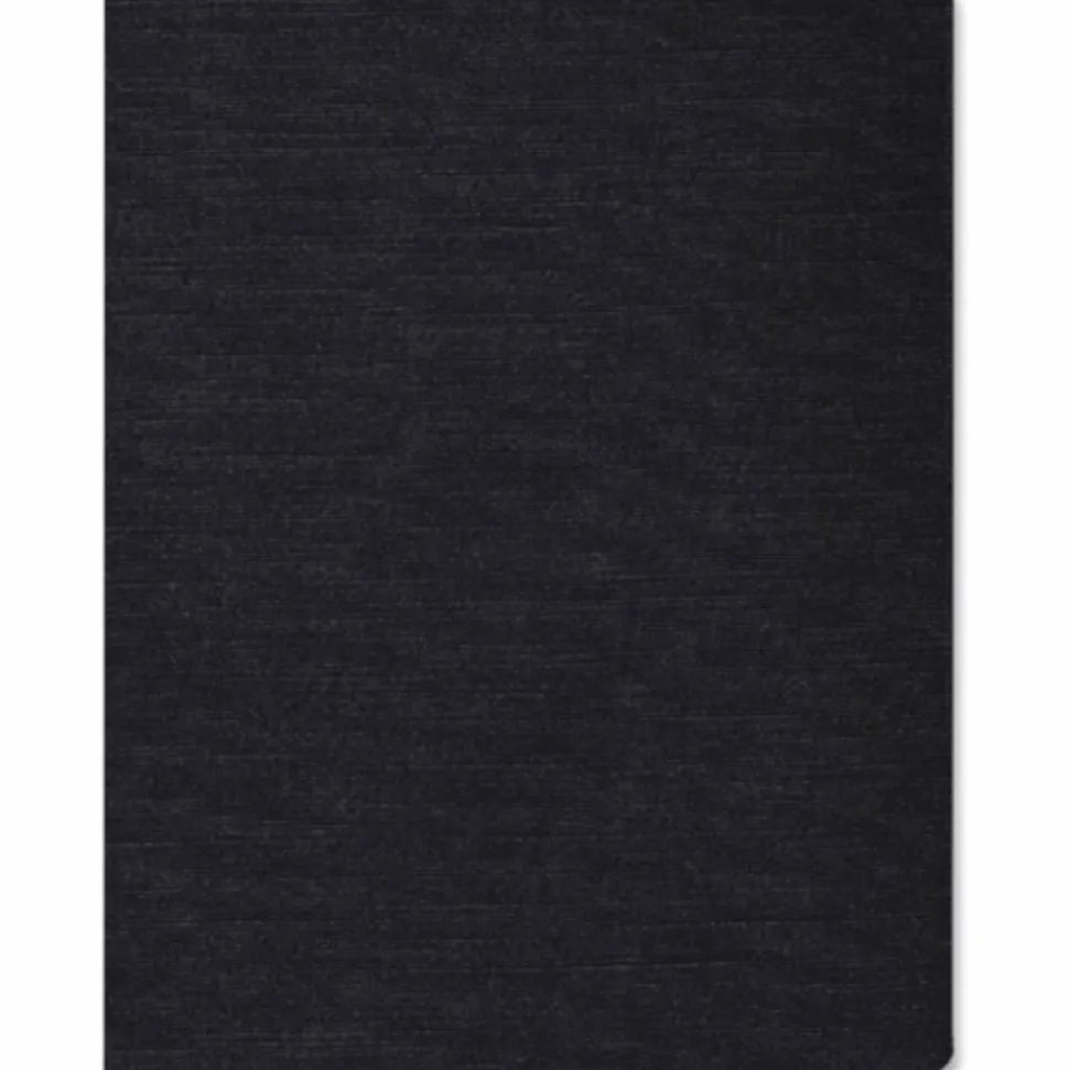 Fellowes Linen Classic Presentation Covers, 8 3/4" x 11 1/4", Black, Pack Of 200