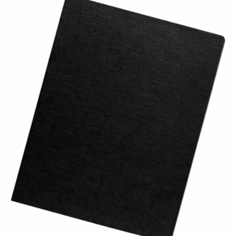 Fellowes Linen Classic Presentation Covers, 8 3/4" x 11 1/4", Black, Pack Of 200