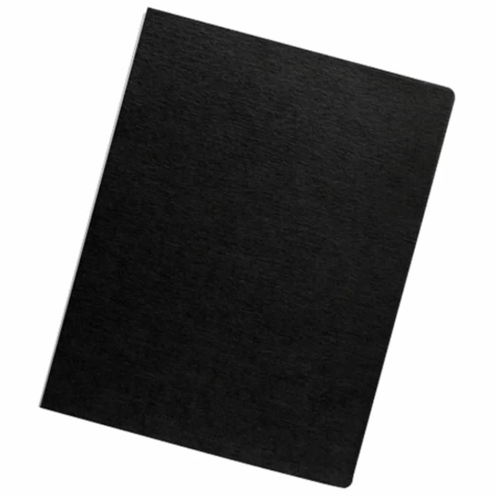 Fellowes Linen Classic Presentation Covers, 8 3/4" x 11 1/4", Black, Pack Of 200