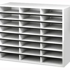 Fellowes Literature Organizer, 24 Compartments, 23 7/16