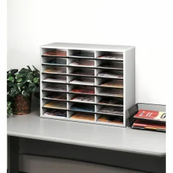 Fellowes Literature Organizer, 24 Compartments, 23 7/16