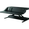 Fellowes Lotus DX Adjustable Sit-Stand Workstation, Black