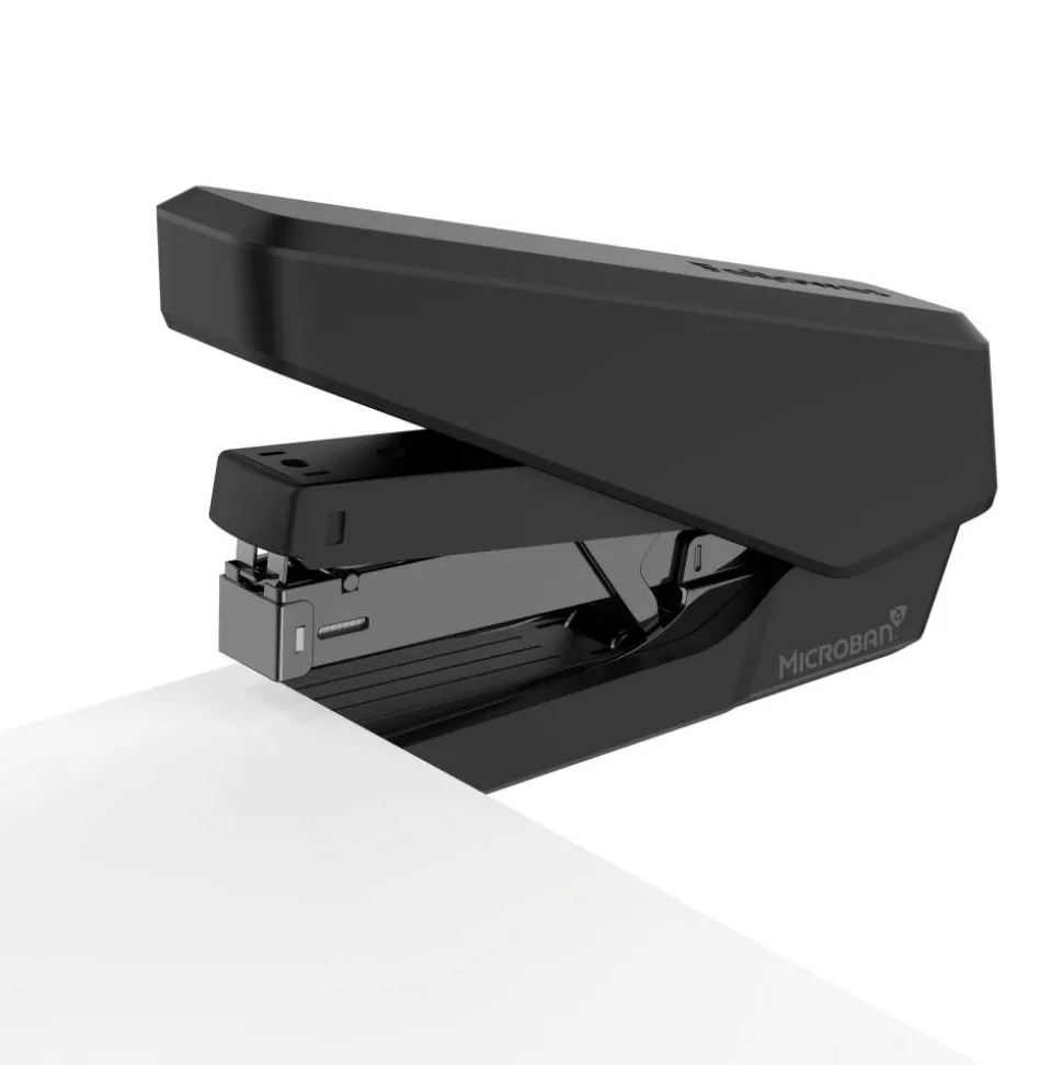Fellowes LX870 EasyPress Stapler, 6-7/16", Black