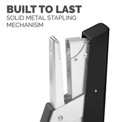 Fellowes LX890 Handheld Plier Stapler with Antimicrobial Protection, 40-Sheet Capacity, 0.25