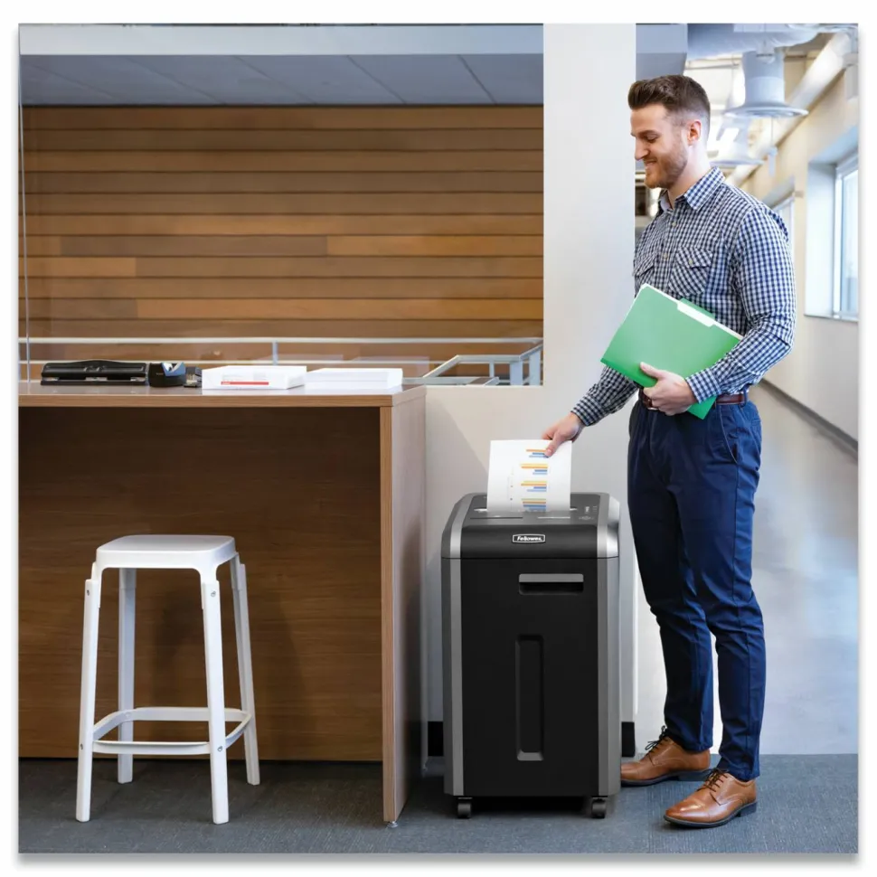 Fellowes Microshred 225Mi 100% Jam Proof 16-Sheet Micro-Cut Continuous Duty Office Shredder