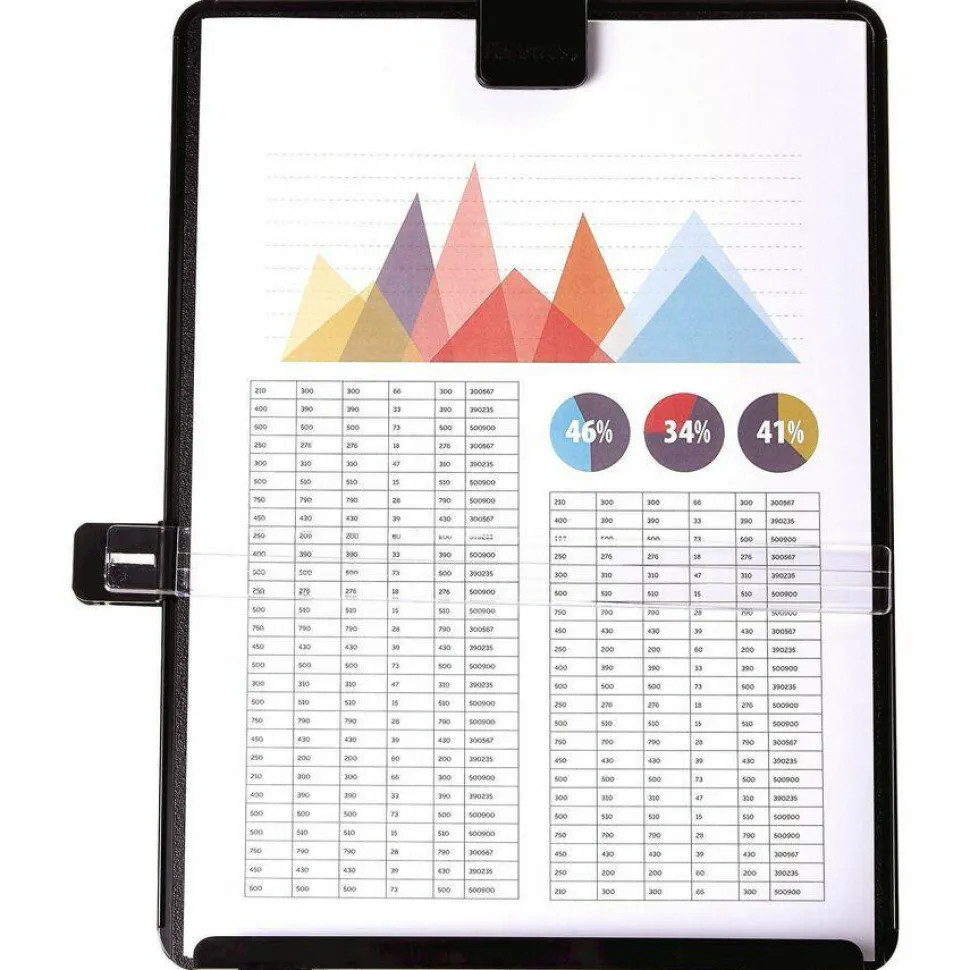Fellowes Nonmagnetic Desktop Copyholder, Black