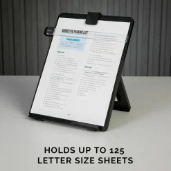 Fellowes Nonmagnetic Desktop Copyholder, Black