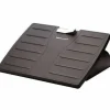Fellowes Office Suites Adjustable Footrest, 17.5" x 13.1". Black/Silver