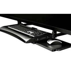 Fellowes Office Suites Underdesk Keyboard Tray, Black/Silver