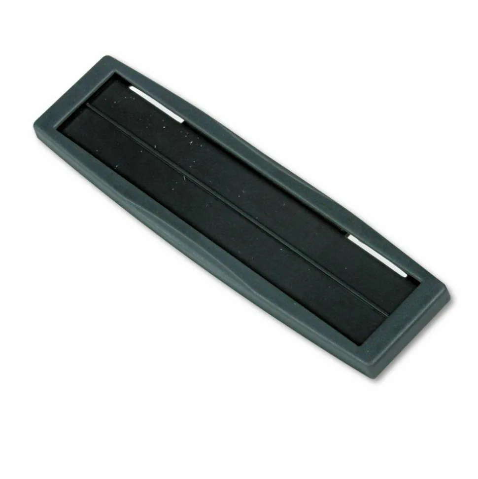 Fellowes Partitions Additions Name Plate, Dark Graphite