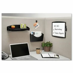 Fellowes Partitions Additions Name Plate, Dark Graphite