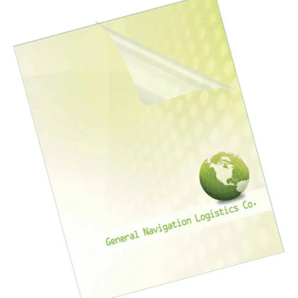 Fellowes PET Ultra Clear Binding Covers, 7 mil Plastic, Square Corners, 11 x 8.5, Gloss Clear, 100/Pack