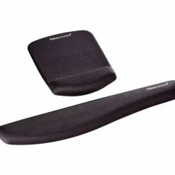 Fellowes PlushTouch Keyboard Wrist Rest, Black