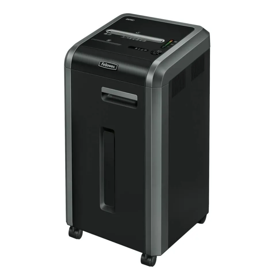 Fellowes Powershred 225Ci 100% Jam Proof 22-Sheet Continuous Duty Cross-Cut Shredder