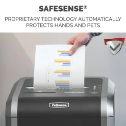 Fellowes Powershred 225Ci 100% Jam Proof 22-Sheet Continuous Duty Cross-Cut Shredder