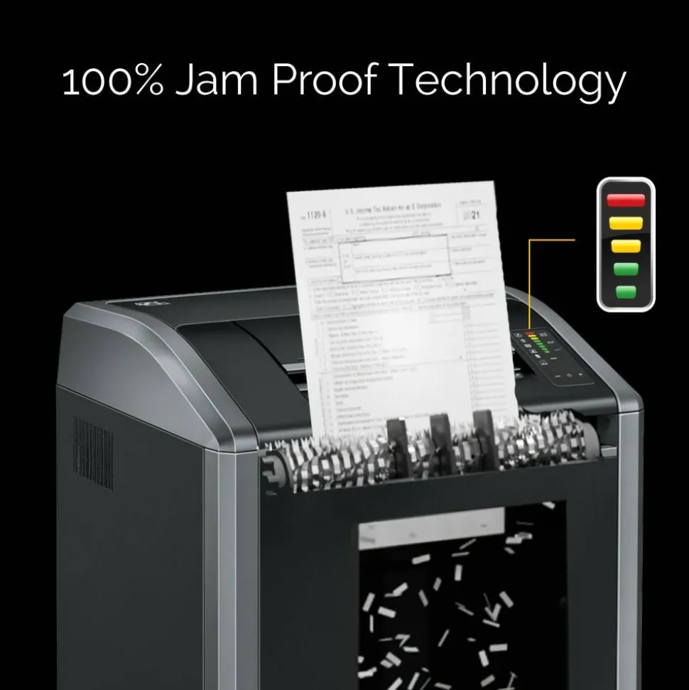 Fellowes Powershred 425Ci 100% Jam Proof BAA Compliant 30-Sheet Cross-Cut Continuous Duty Large Office Shredder
