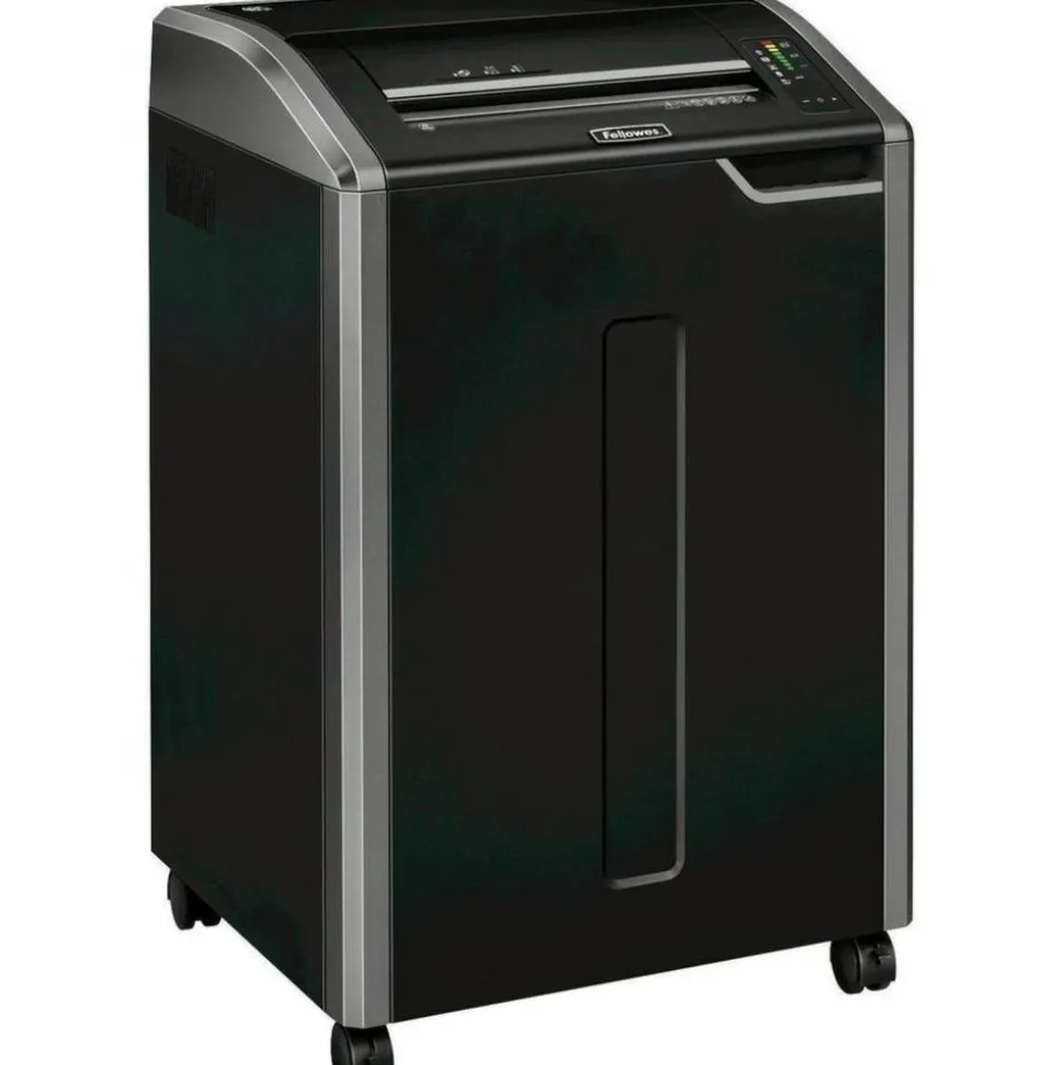 Fellowes Powershred 485i 100% Jam Proof BAA Compliant 38-Sheet Continuous Duty Strip-Cut Shredder