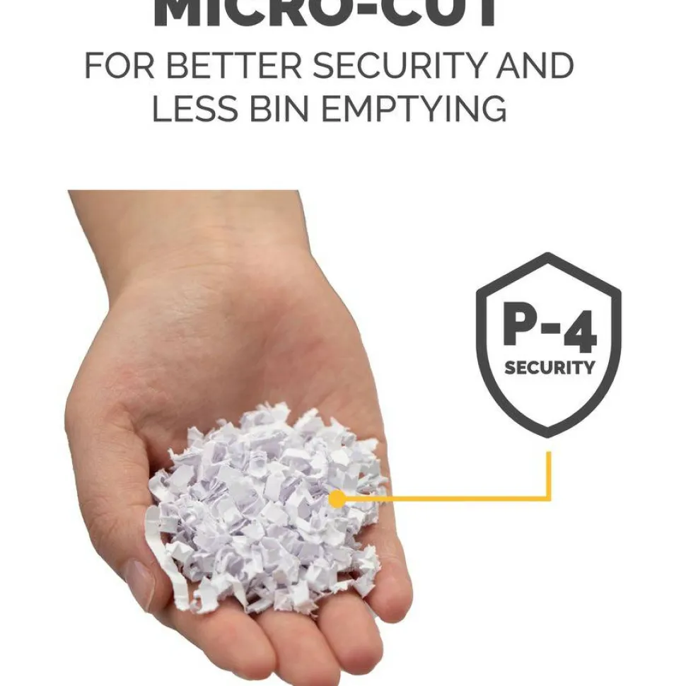 Fellowes Powershred LX190 Cross-Cut Shredder, 20 Manual Sheet Capacity