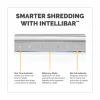 Fellowes Powershred LX200 Micro-Cut Shredder, 12 Manual Sheet Capacity, White