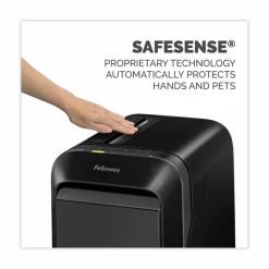 Fellowes Powershred LX220 Micro-Cut Shredder, 20 Manual Sheet Capacity, Black