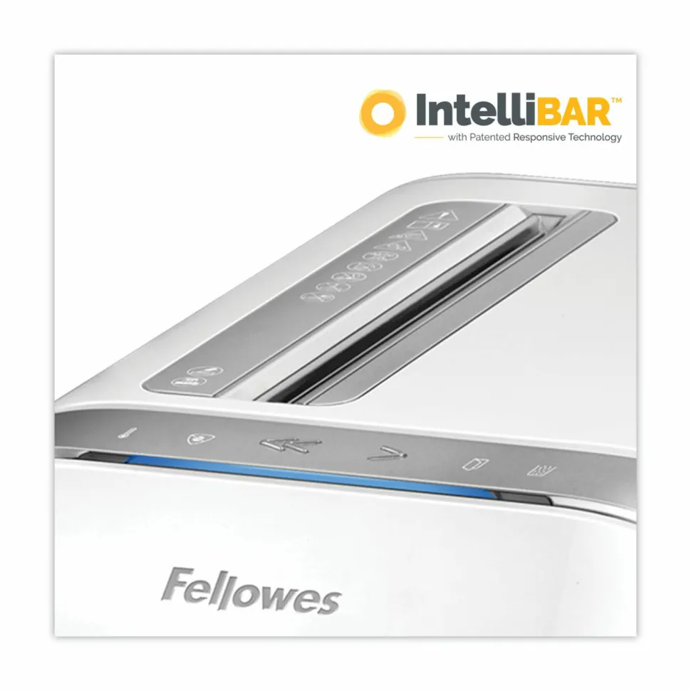 Fellowes Powershred LX220 Micro-Cut Shredder, 20 Manual Sheet Capacity, White