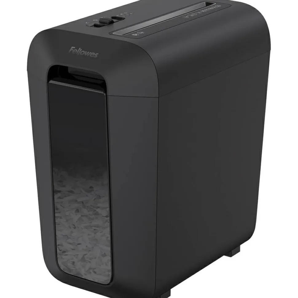Fellowes Powershred LX65 10-Sheet Cross-Cut Deskside Paper Shredder