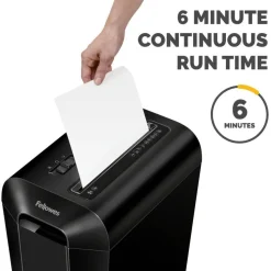 Fellowes Powershred LX65 10-Sheet Cross-Cut Deskside Paper Shredder