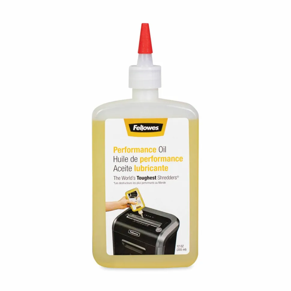 Fellowes Powershred Shredder Lubricant, 12 Oz