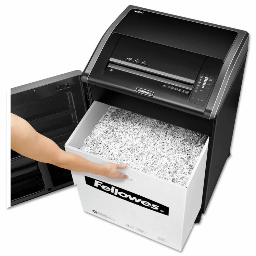 Fellowes Powershred TAA Compliant 485Ci 30-Sheet Cross-Cut Shredder