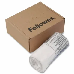 Fellowes Powershred Waste Bags, 3605801, White, Carton Of 50 Bags